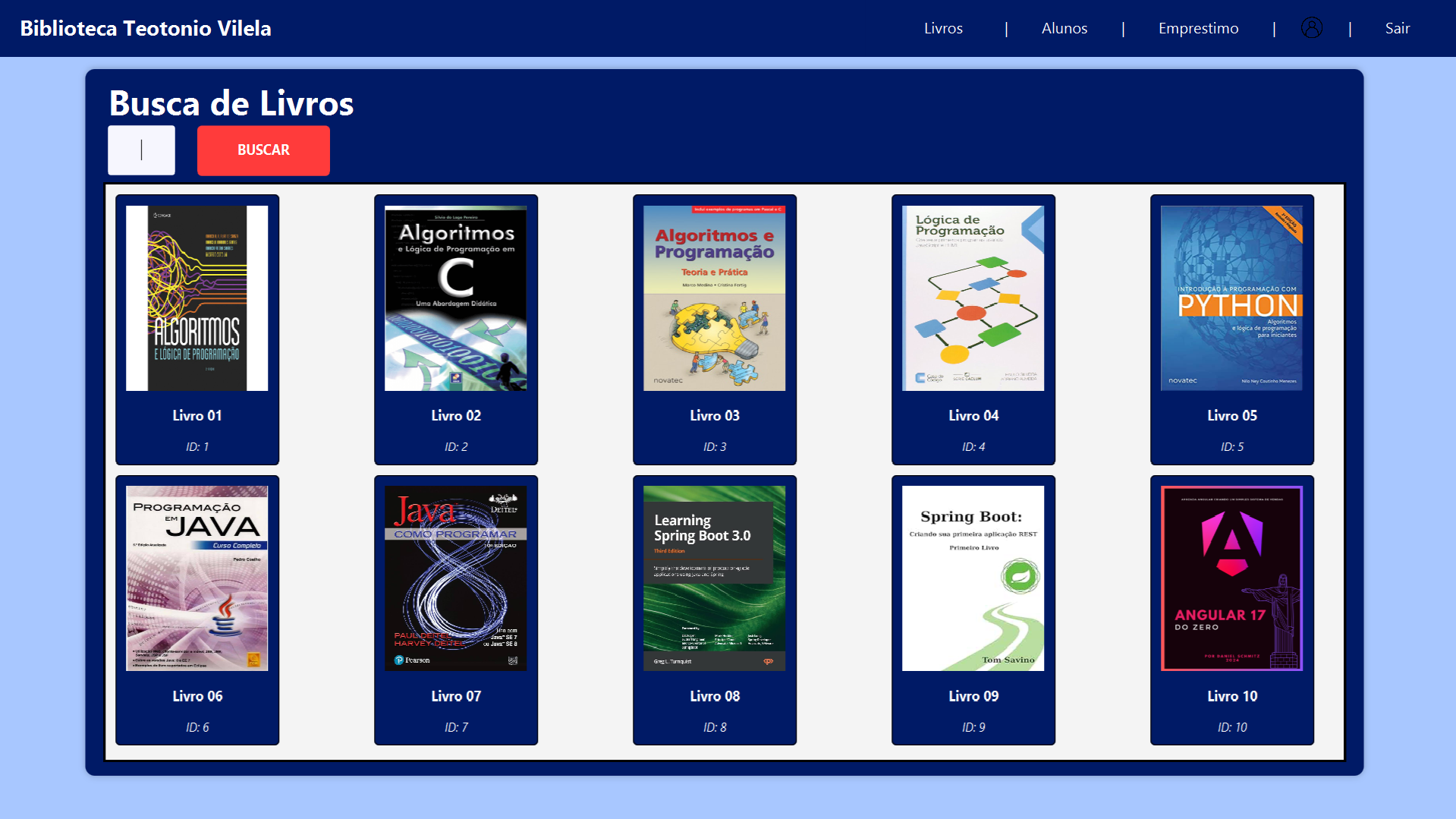 Sistema de Biblioteca Virtual
